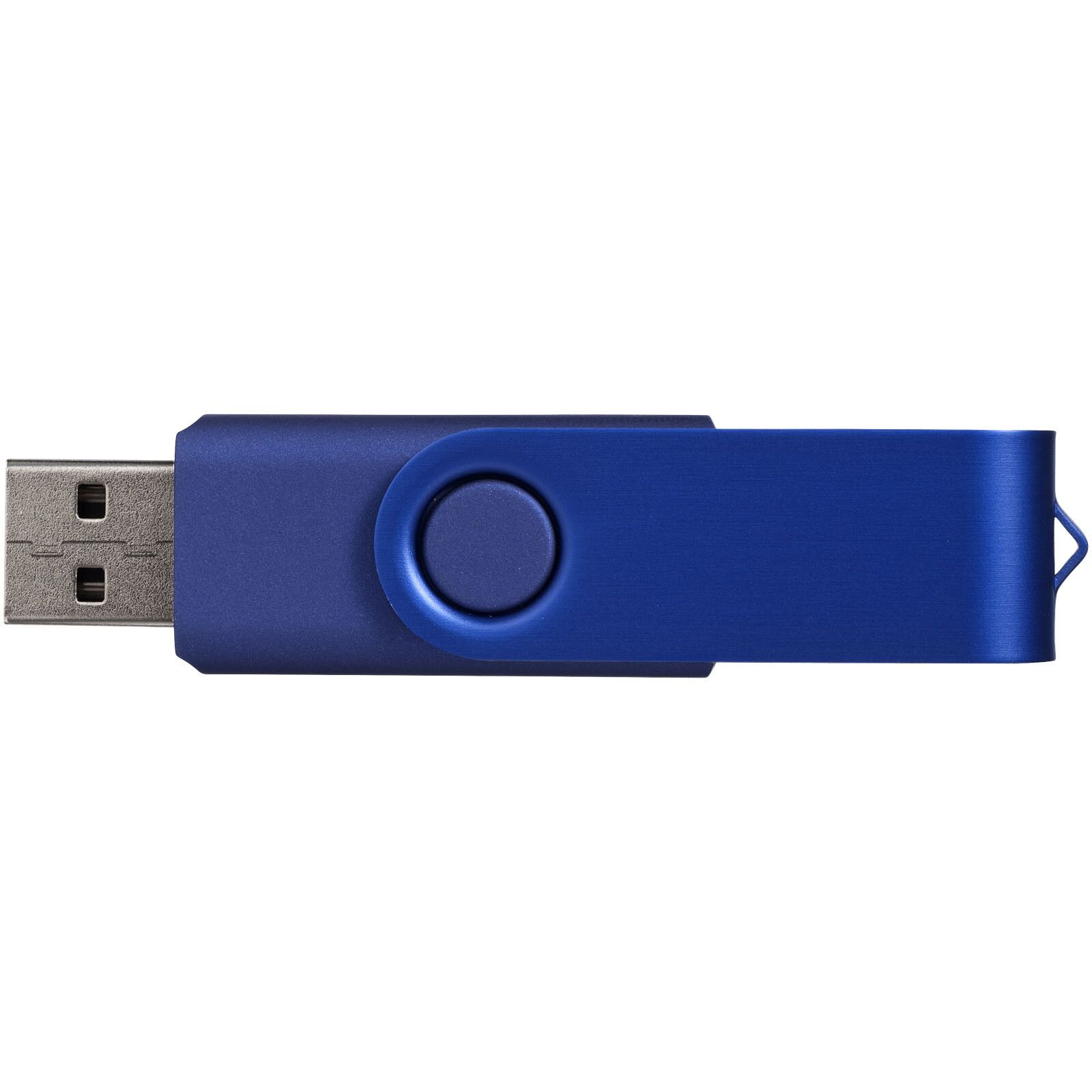 Twister Metallic USB-Stick - blau - 2 GB-989