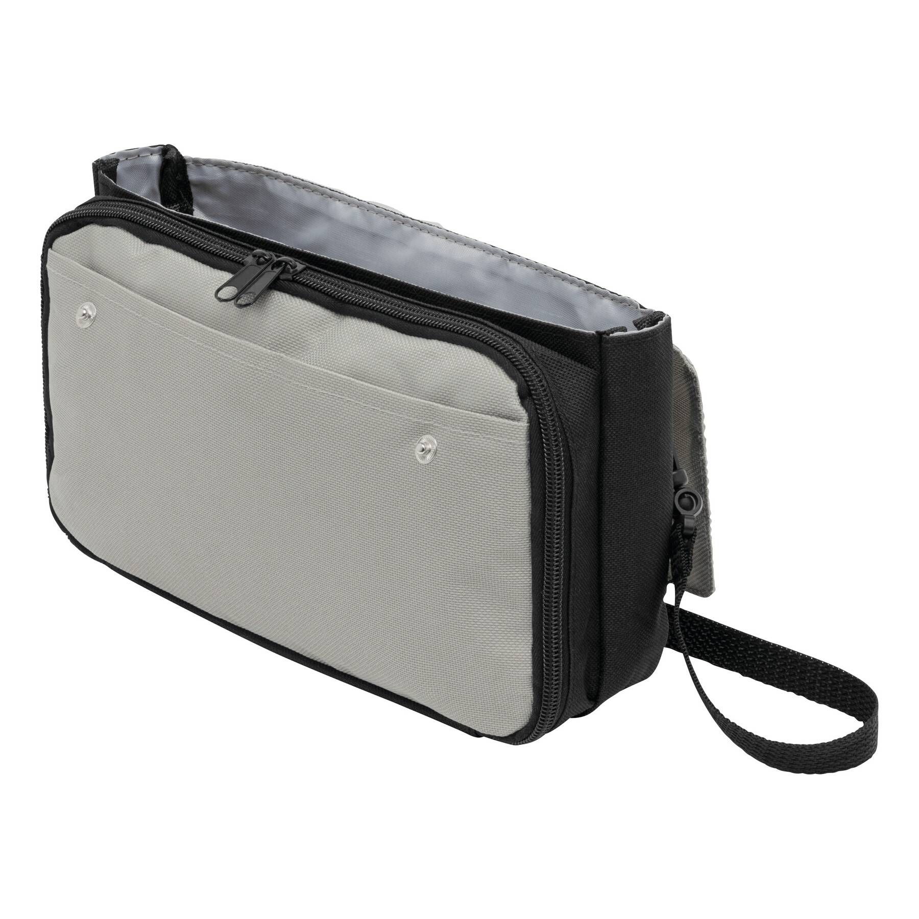 Fahrrad-Lenkertasche BIKE EASY - grau - schwarz-580