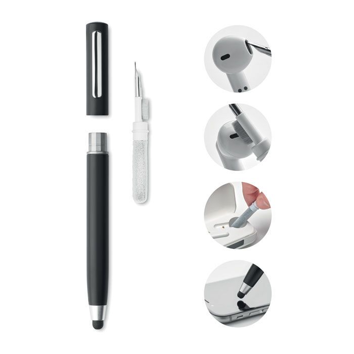 Kuli mit Reinigungs-Set CLEANPEN - schwarz-628