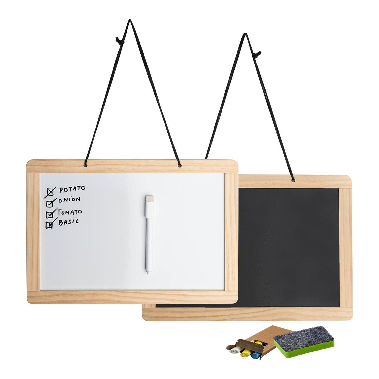Grocery Nachrichten-Tafel - schwarz - weiß-260