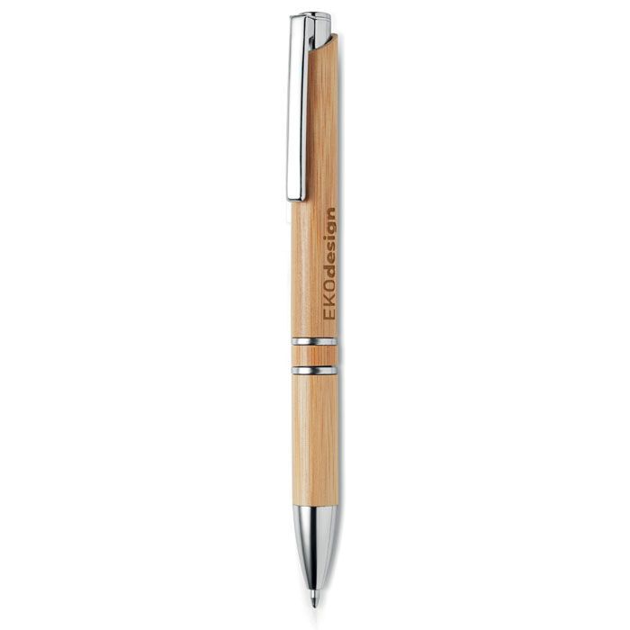 Druckkugelschreiber mit Bambus BERN BAMBOO - holz-79