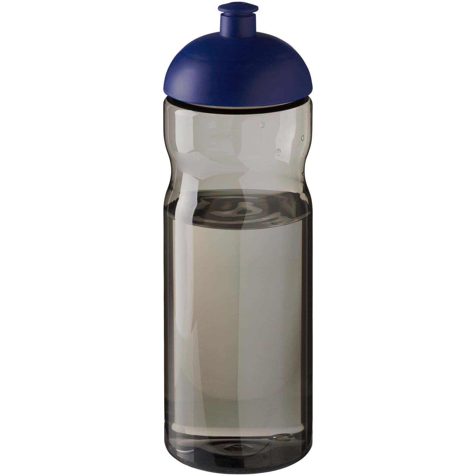 H2O Active Eco Base 650 ml Sportflasche mit Stülpdeckel - kohle -  royalblau-538