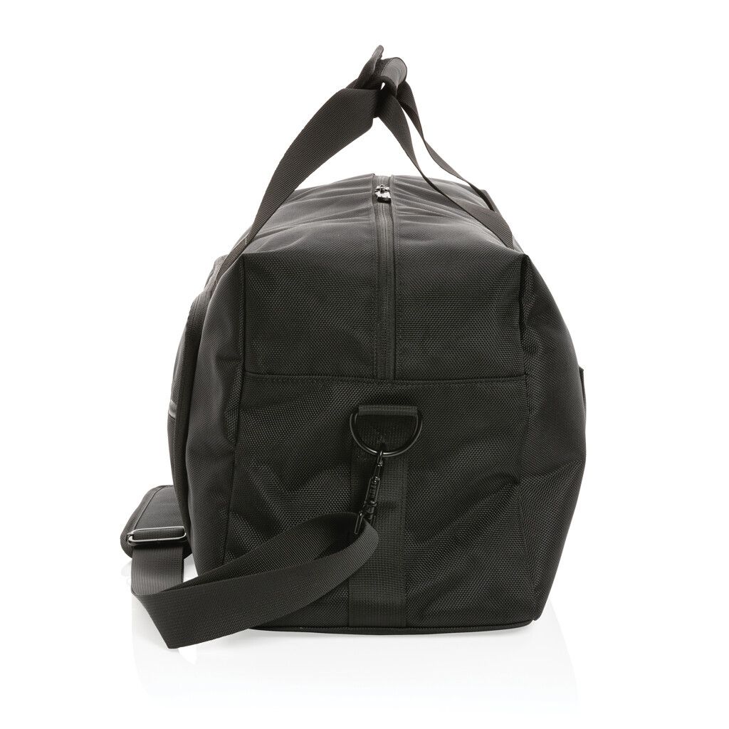 Swiss Peak AWARE™ RPET Voyager Wochenendtasche - schwarz-849