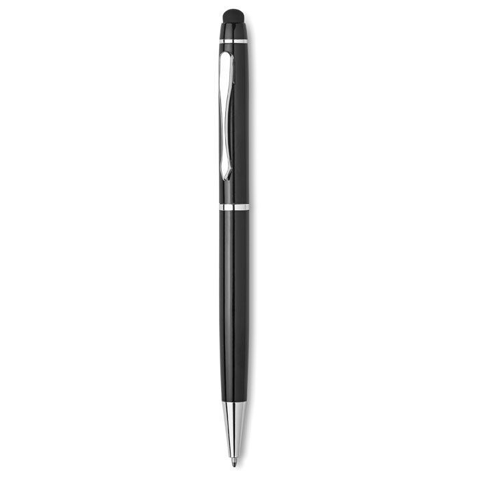 Drehkugelschreiber mit Stylus EDUAR - schwarz-404
