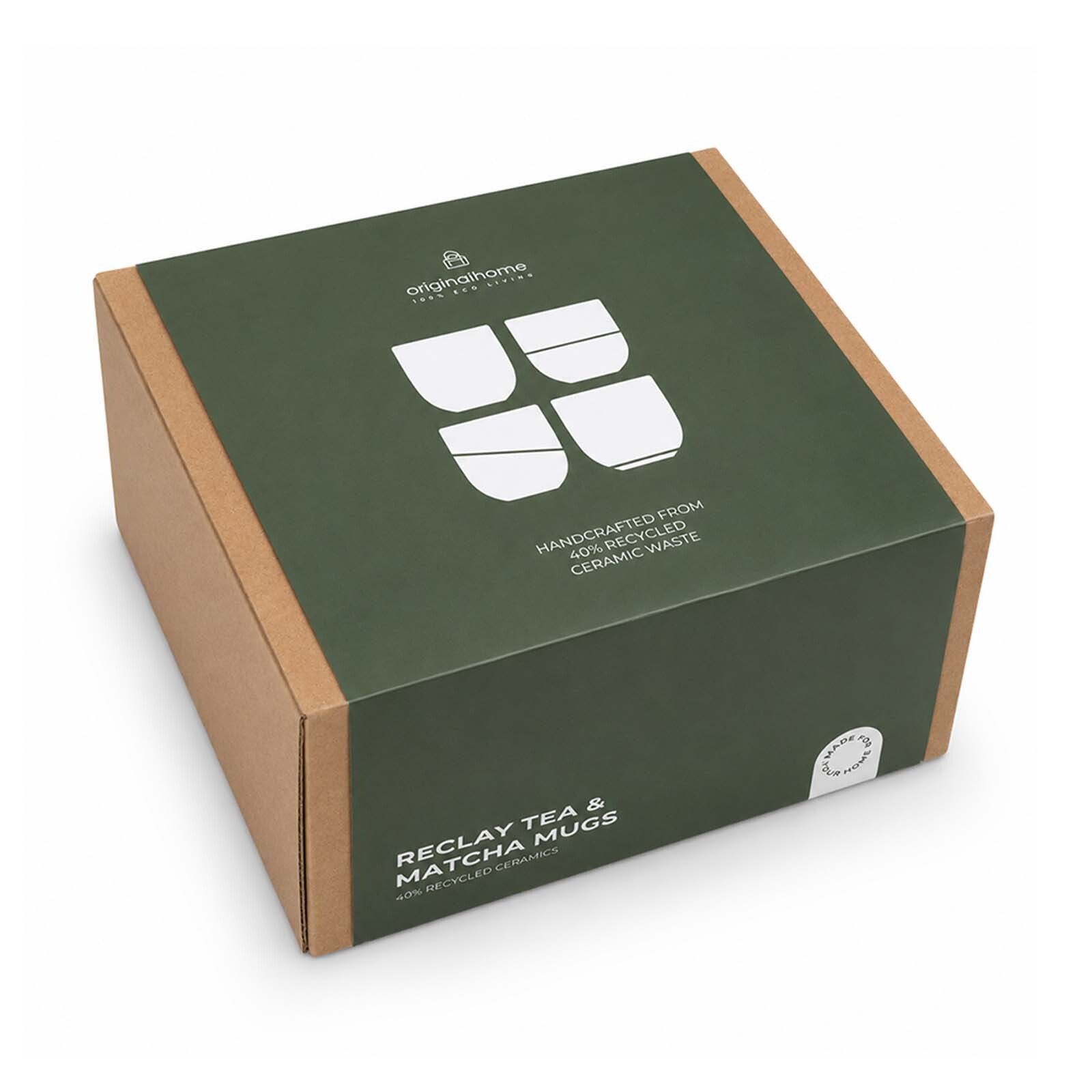 Originalhome Reclay 350 ml Tee- und Matcha-Becher Set  - weiss-289