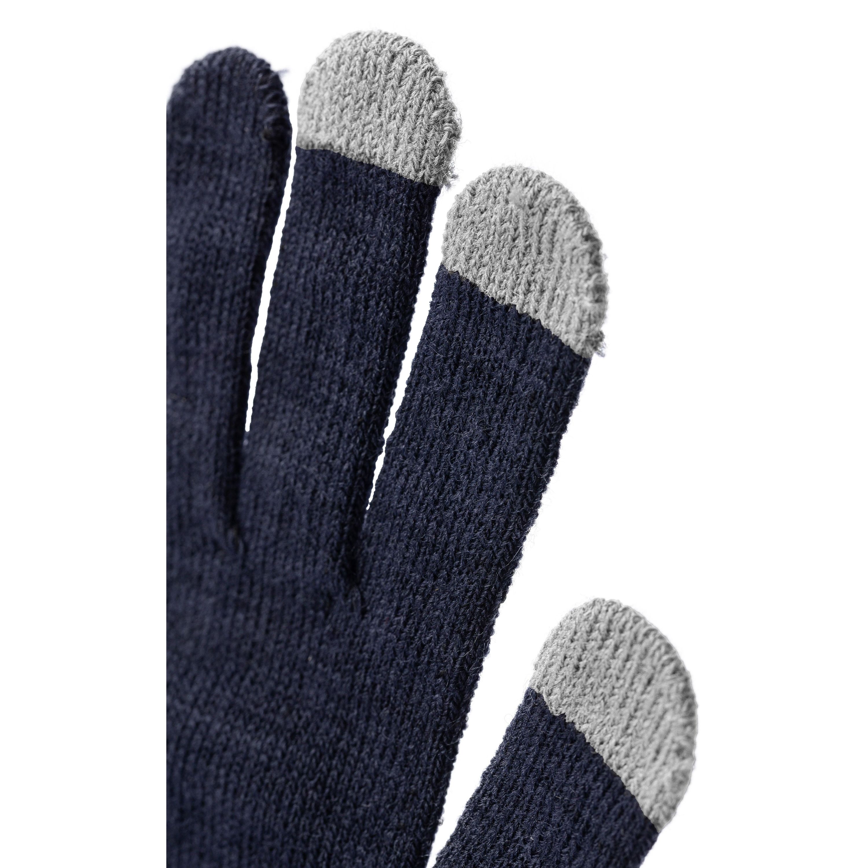 Handschuhe aus recyceltem Acryl Elena - schwarz-75