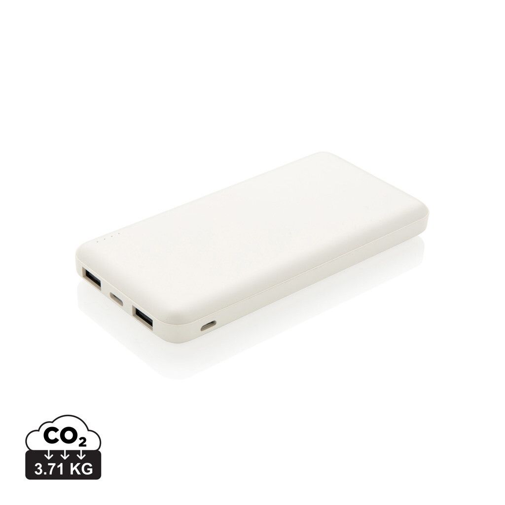 High Density 10.000 mAh Pocket Powerbank - weiß-723