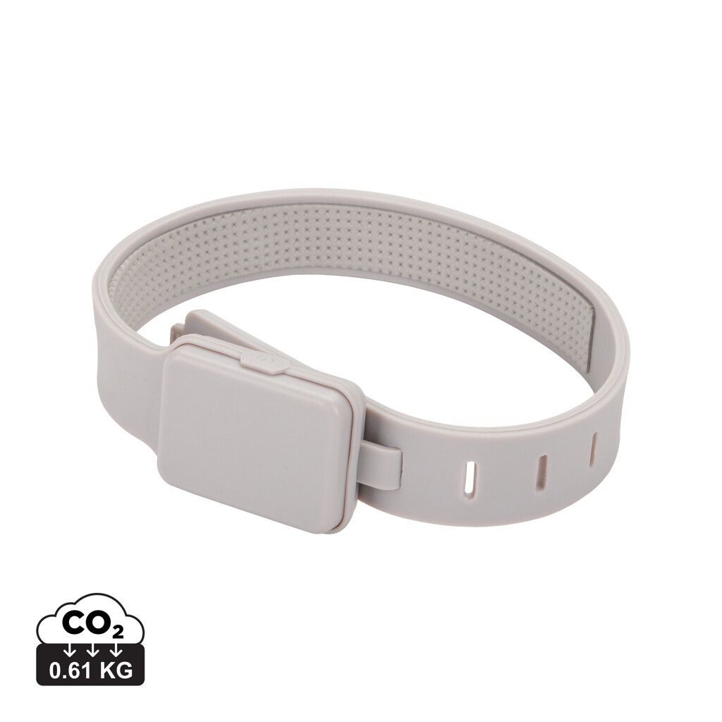 Lumi Sprint wiederaufladbares LED Lauflicht aus RCS rec. ABS - grau-926