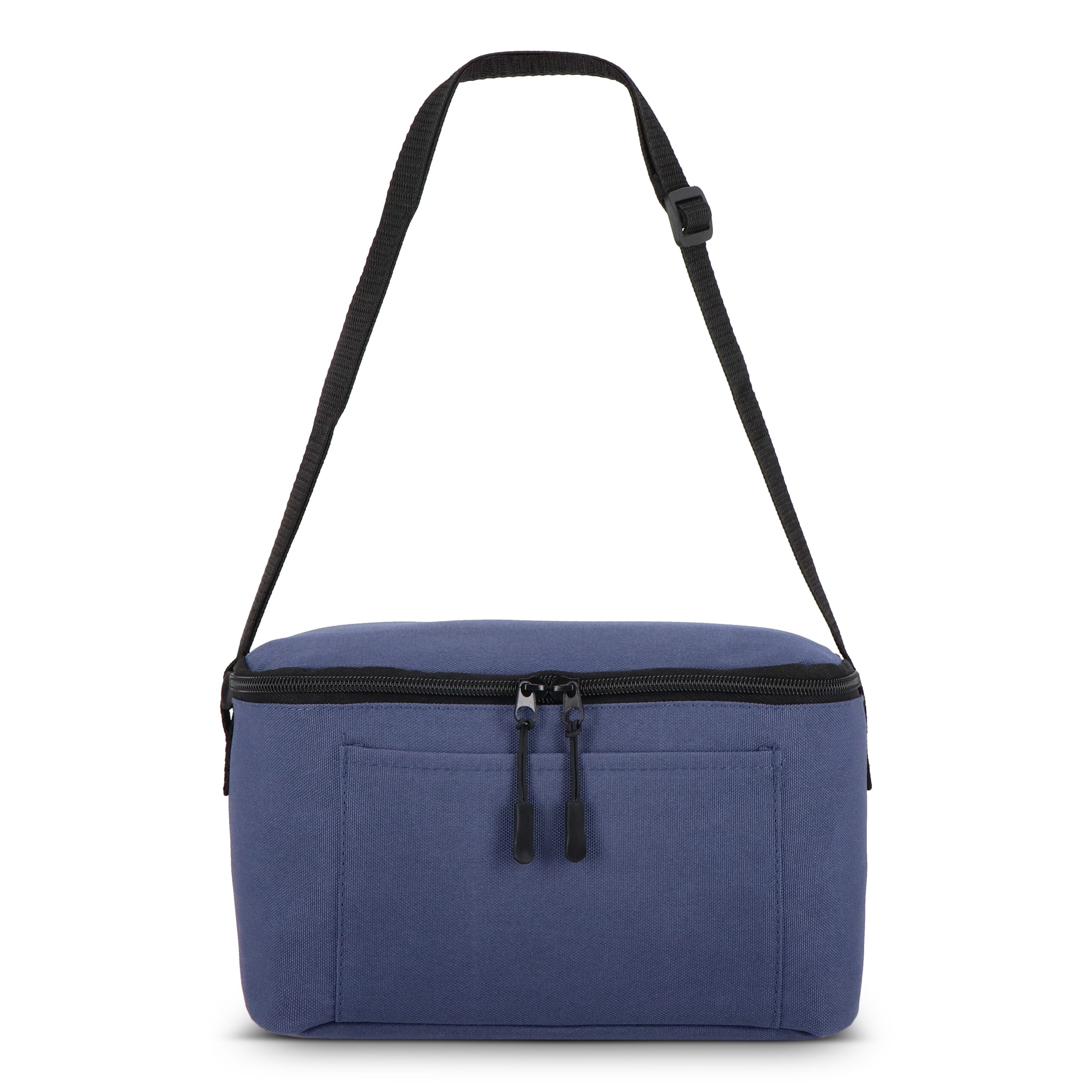 R-PET 600D 6-Dosen-Kühltasche 25 x 14,5 x 15,5 cm 5 l - dunkelblau-120