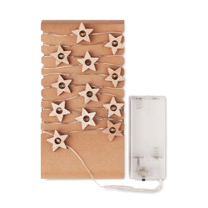 Lichterstrang mit 20 LEDs -40 MILKY WAY - holz-933