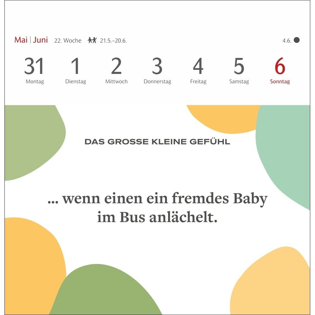 Das große kleine Gefühl Premium-Postkartenkalender-984