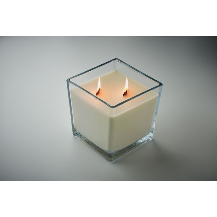 Kerze aus Pflanzenwachs 1300g RIUADA - transparent-362
