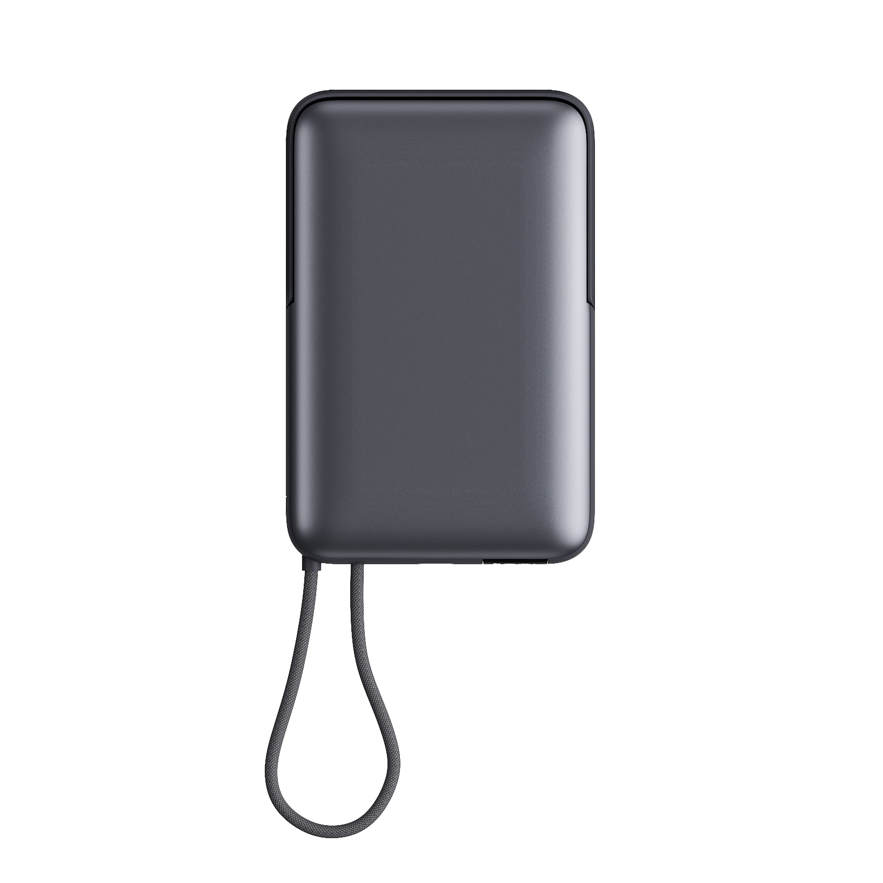 Nova Wireless Powerbank Kompatibel mit MagSafe und Apple Watch 10000 mAh - dunkelgrau-538