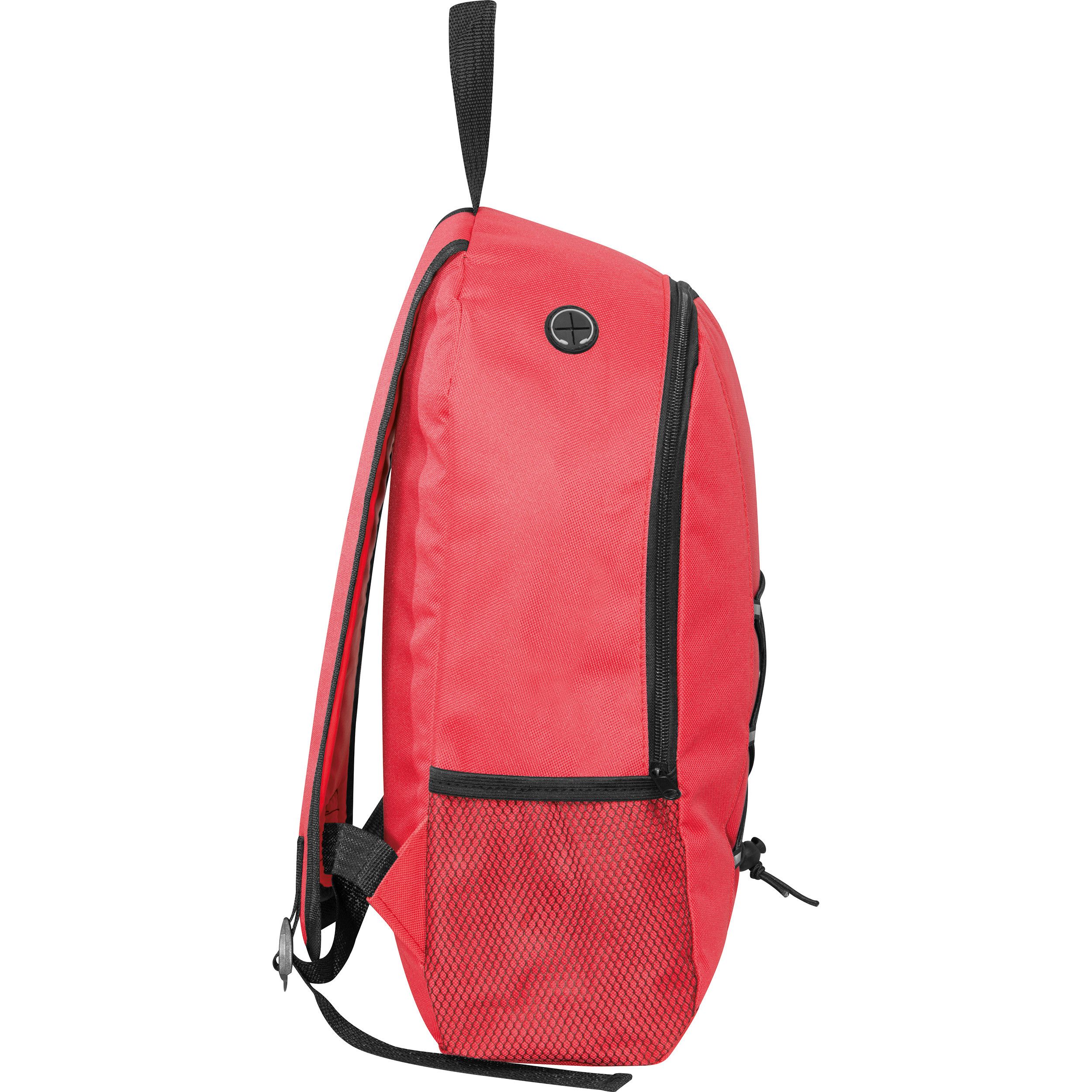 Rucksack aus Polyester - rot-920