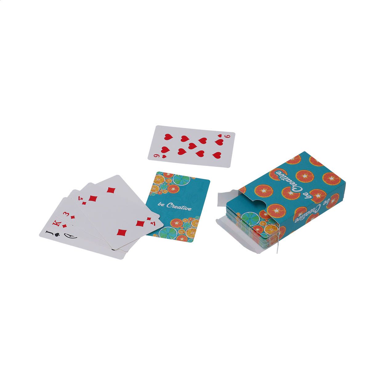 CreaCard Individuelle Spielkarten - weiß-690