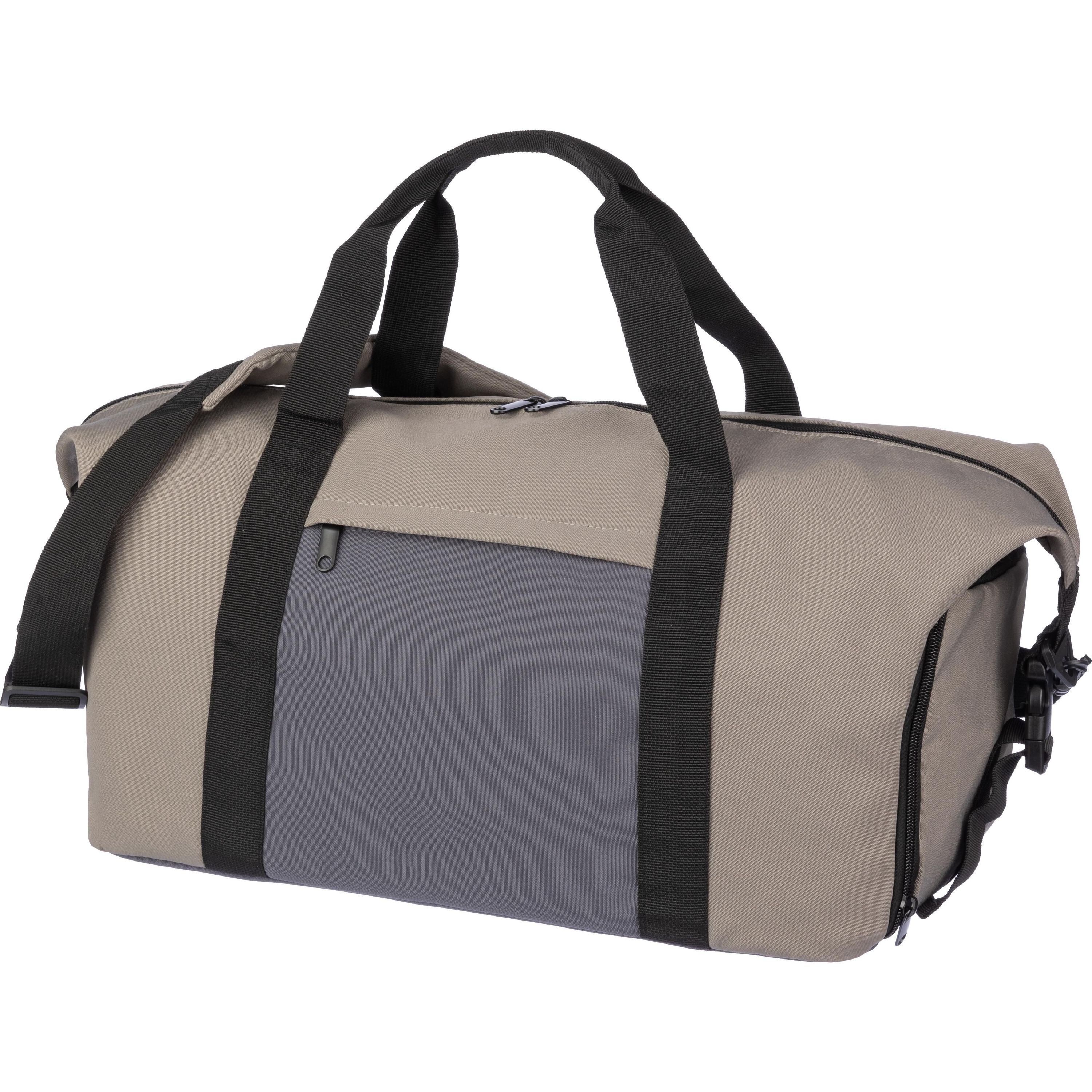 Polyester (600D) Reisetasche Ines  - taupe-868