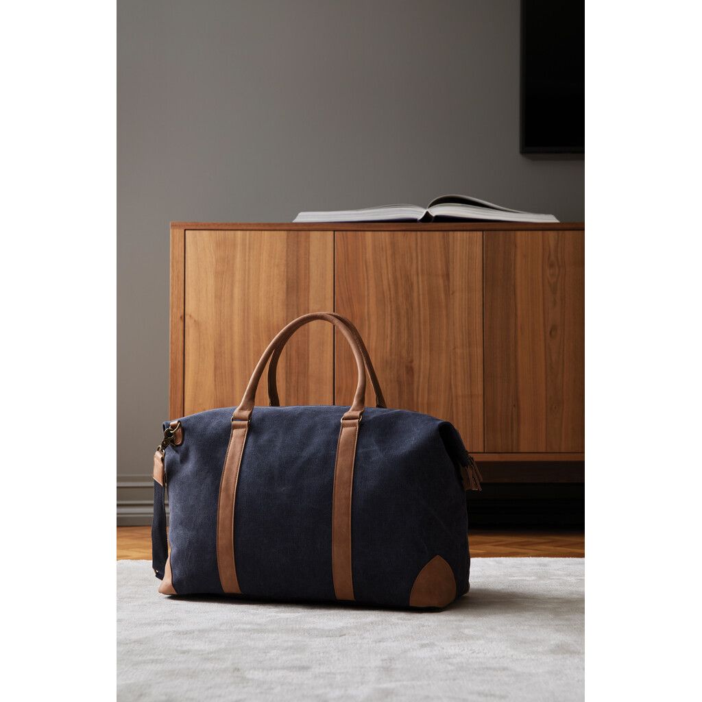 VINGA Bosler Seesack aus RCS recyceltem Canvas - navy blau-463