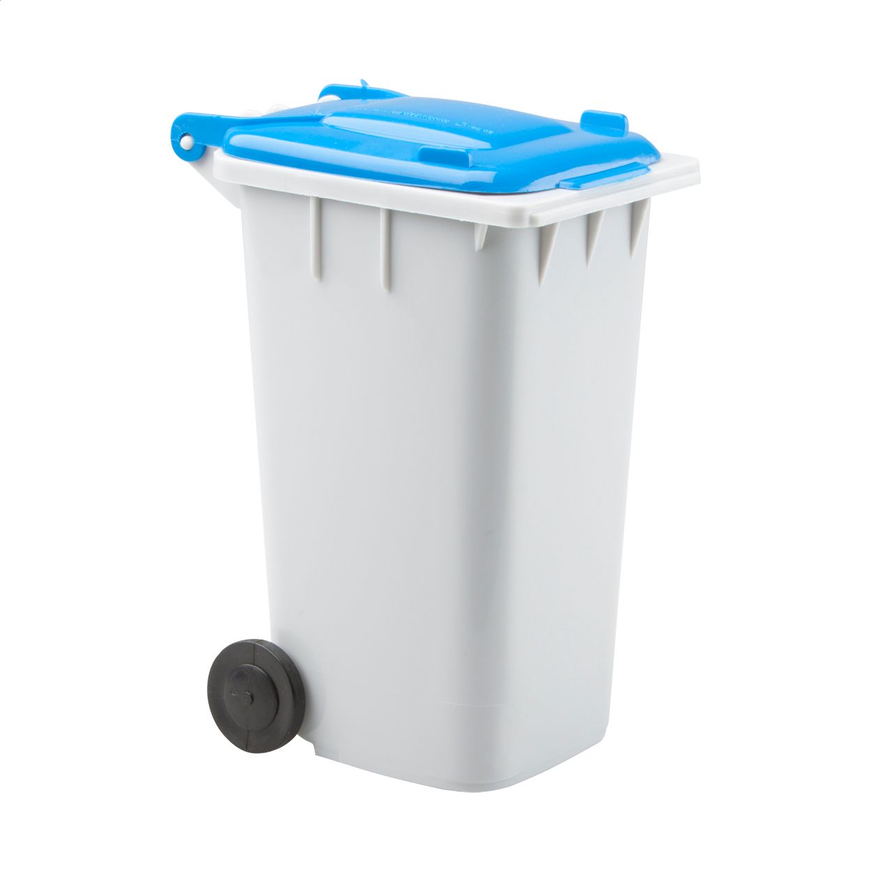 Stifteköcher Dustbin - grau - blau-91
