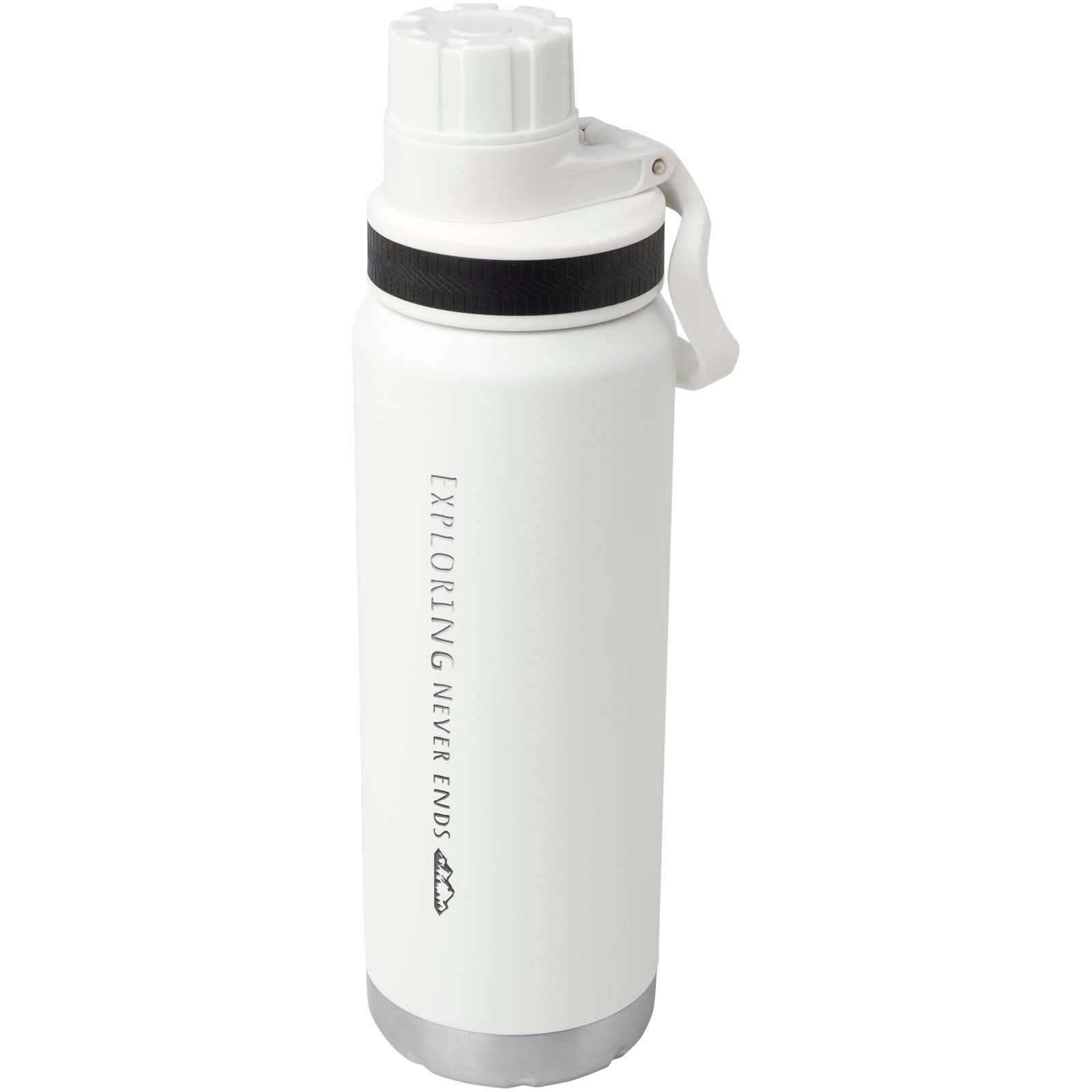 Fortis 700 ml RCS-zertifizierte Kupfer-Vakuum Isolierflasche aus recyceltem Edelstahl (Kohlensäure geeignet) - weiss-61