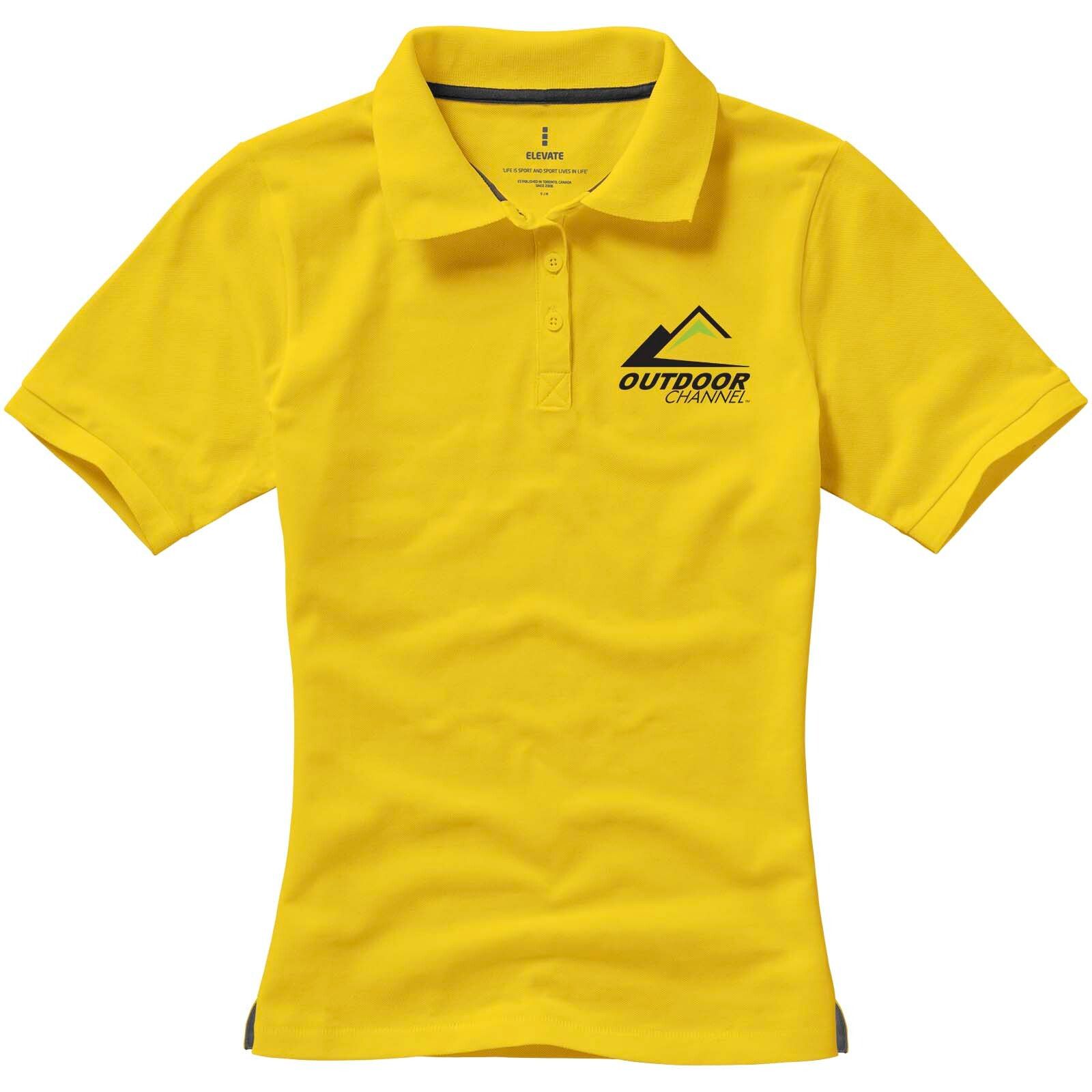 Calgary Poloshirt für Damen - gelb - XL-934
