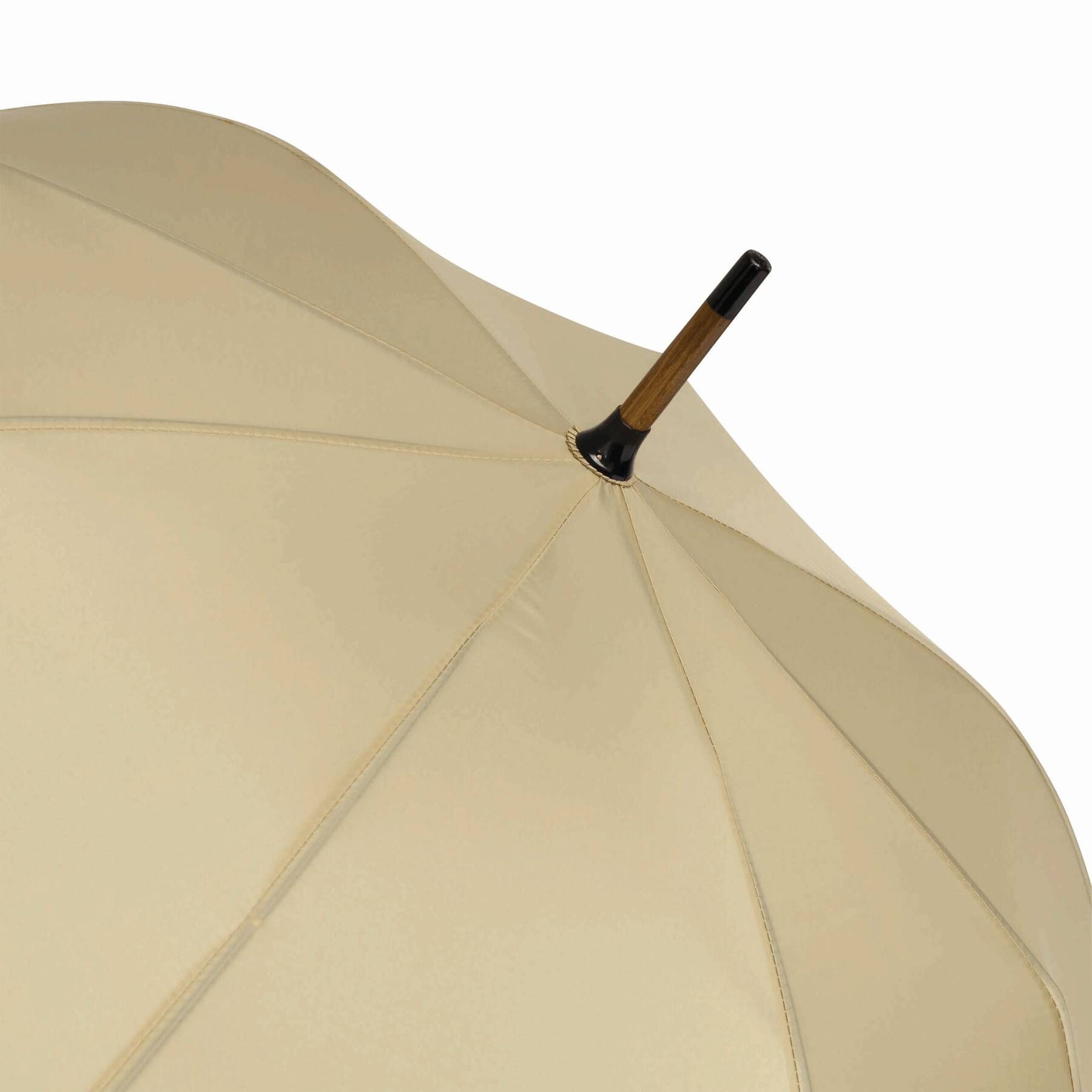 Automatik-Holzstockschirm BOOGIE - beige-875