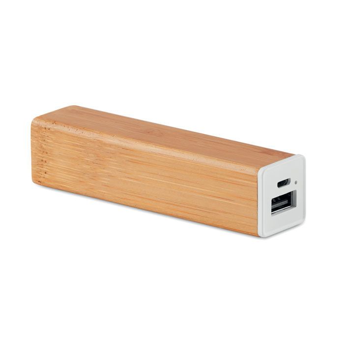 Powerbank 2200 mAh Bambus POWERBAM - holz-688