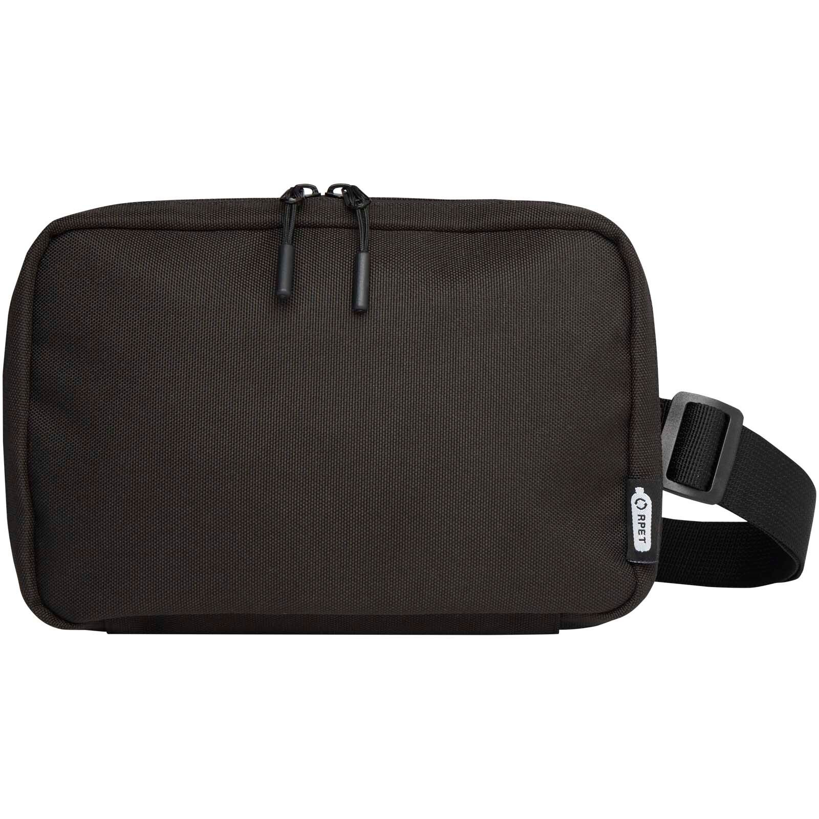 Roam GRS recycelte modulare Kulturtasche - schwarz-667