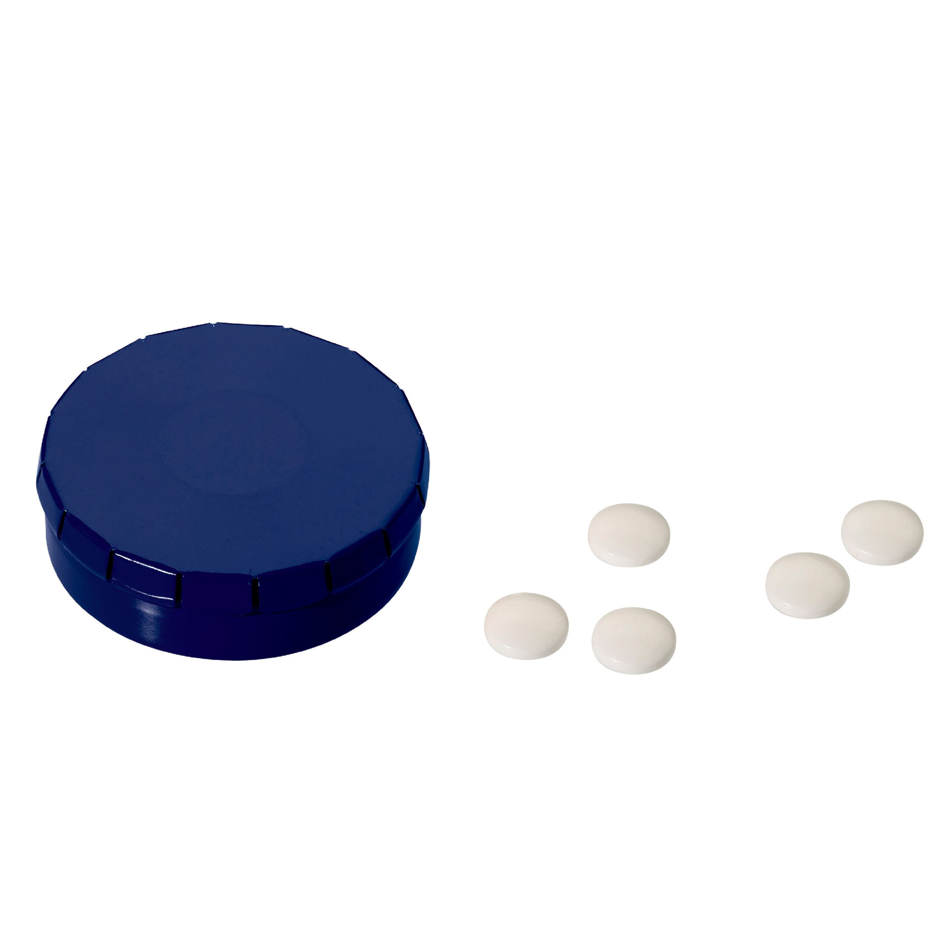Pfefferminzdose One-Click - blau-236