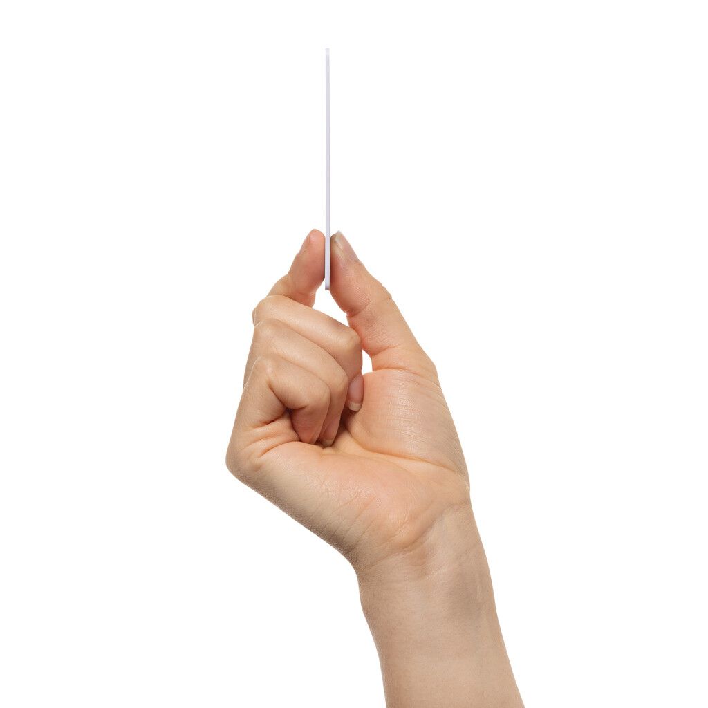 Findit Dual aufladebare RCS Ultra-Thin-Finder-Card - weiß-346