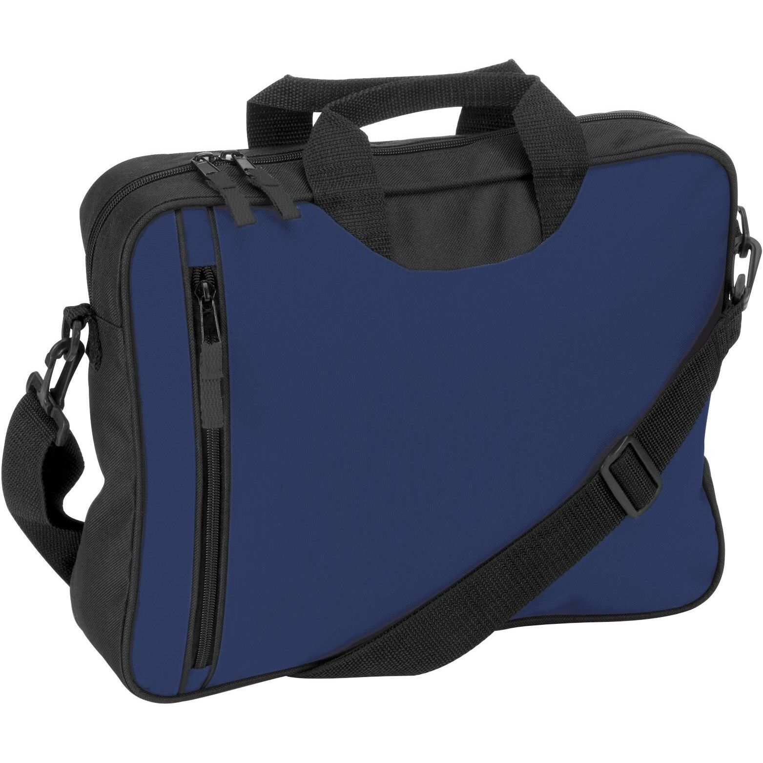 Dokumententasche aus Polyester Nicola - blau-854