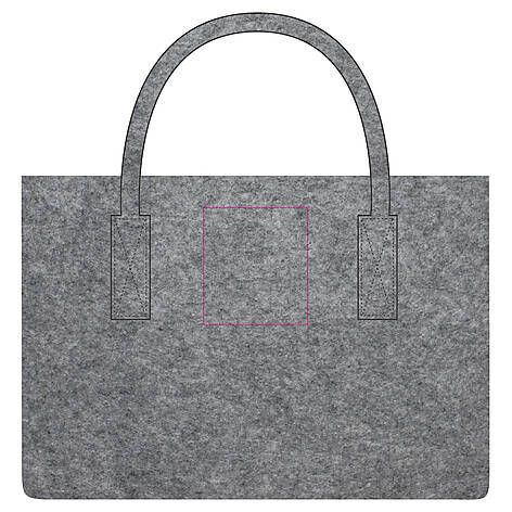 Veredelungsposition Tasche Vorderseite oben