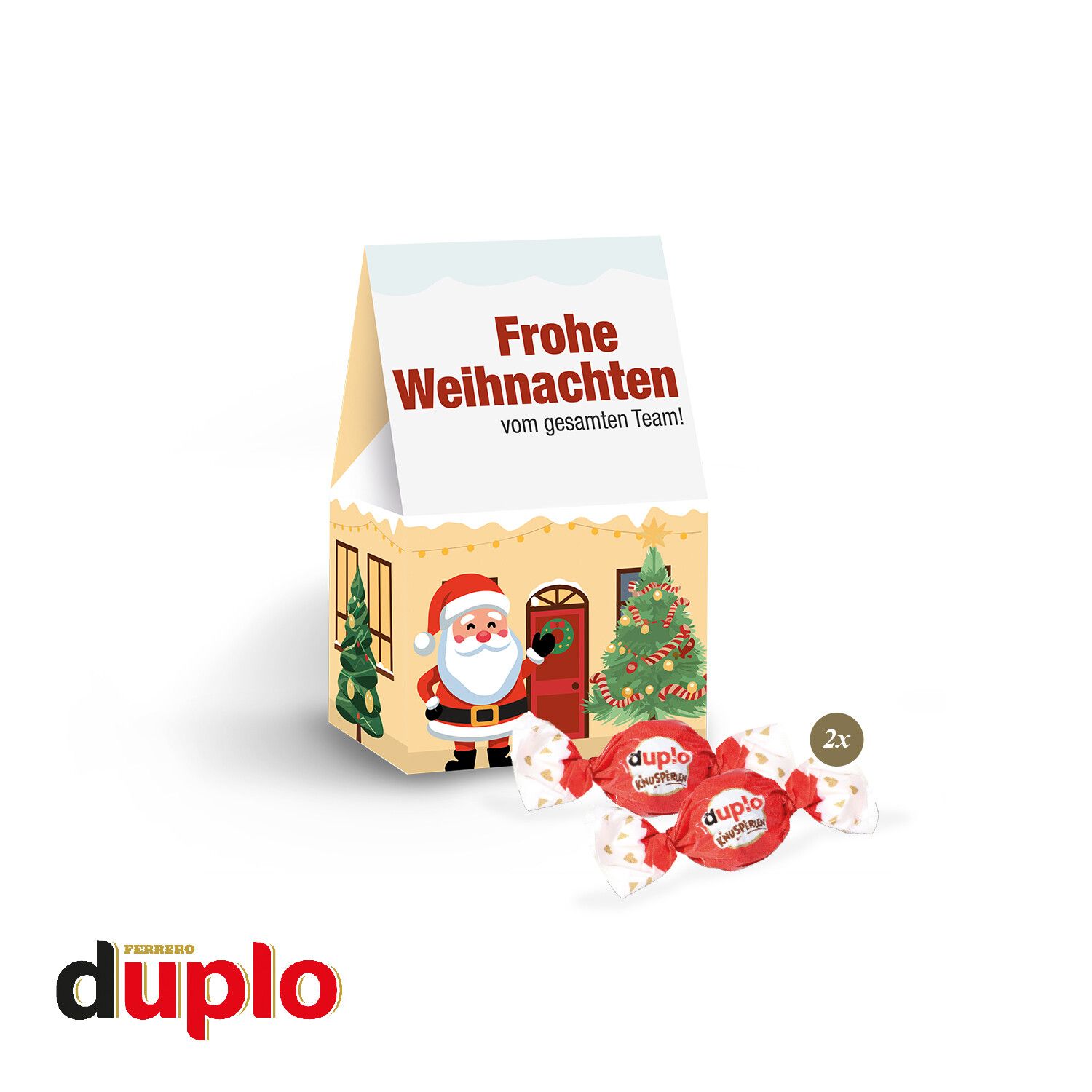 Präsent "Christmas Minis" mit Duplo Knusperlen-211