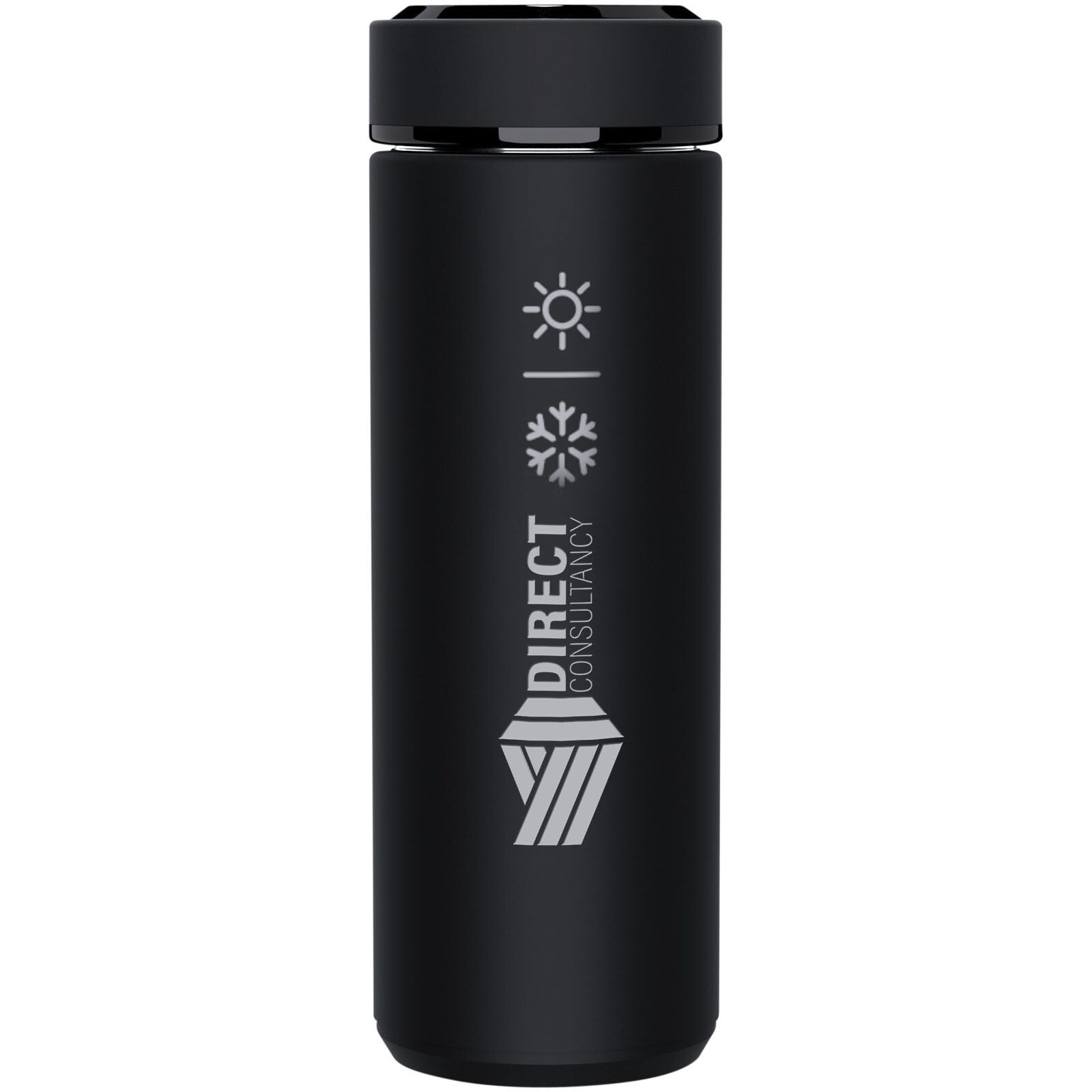 SCX.design D10 Smart Isolierflasche  - schwarz-648