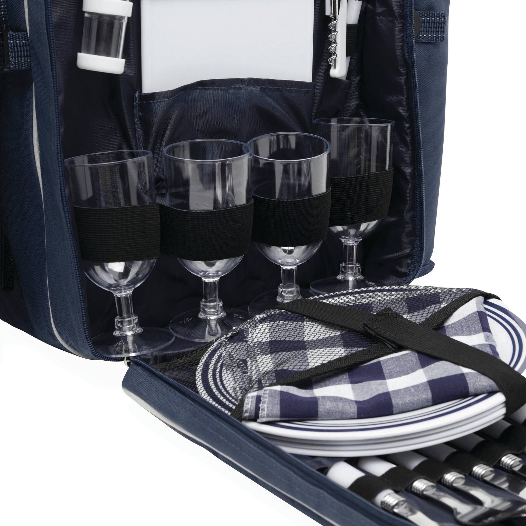 Picknickrucksack HYDE PARK - blau-867