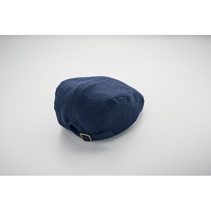 Newsboy-Kappe 335 g/m² BLIND PEAK - blau-719