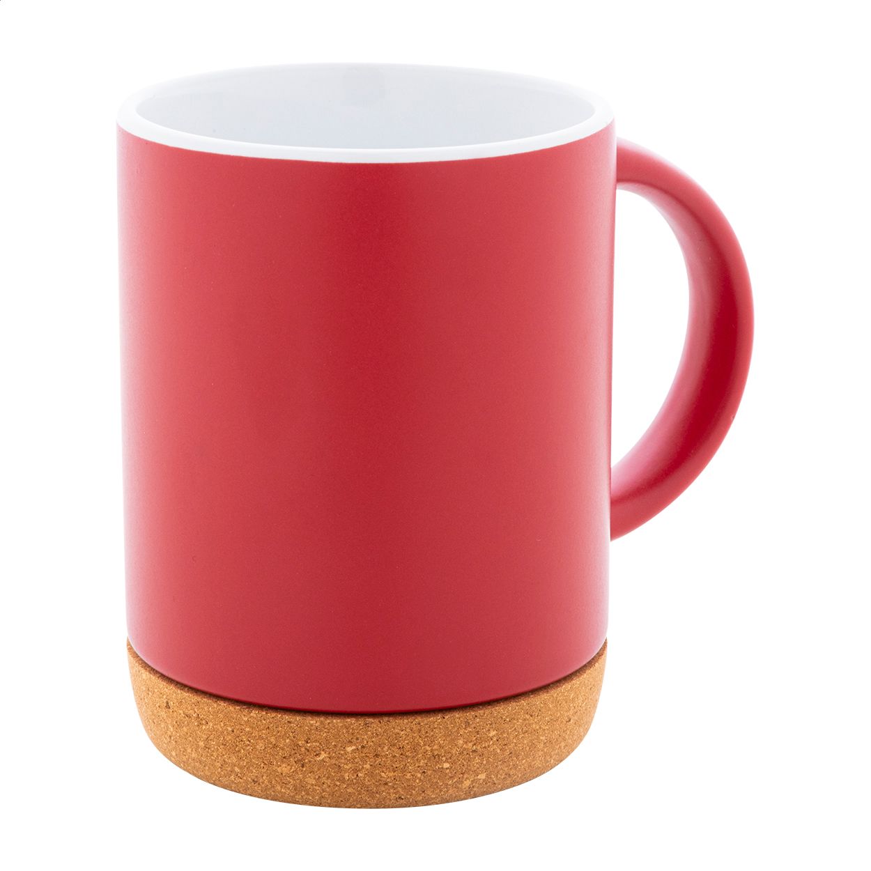 Koberg Tasse, 280 ml - rot - weiß-892