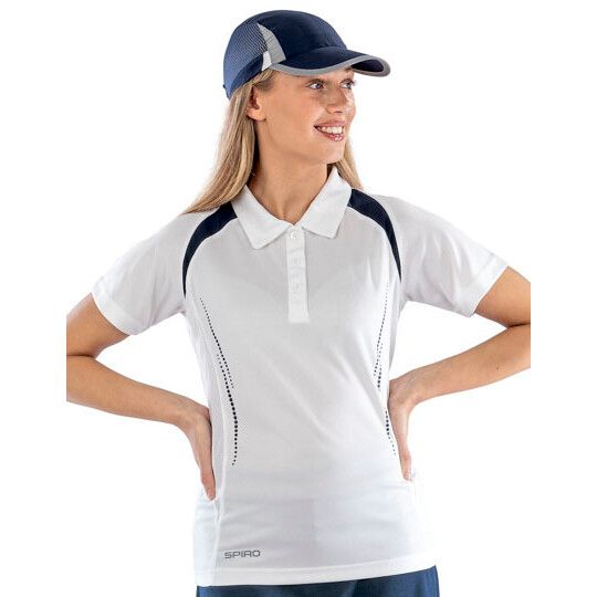 Women´s Team Spirit Polo - grey - lime-348
