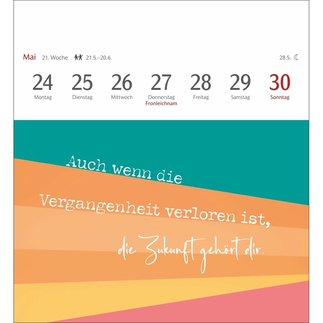 Positive-Sprüche-Kalender Postkartenkalender-471