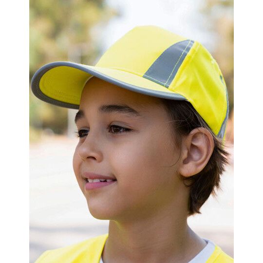 Kids´ Premium Hi-Vis Cap Nice - signal yellow-260