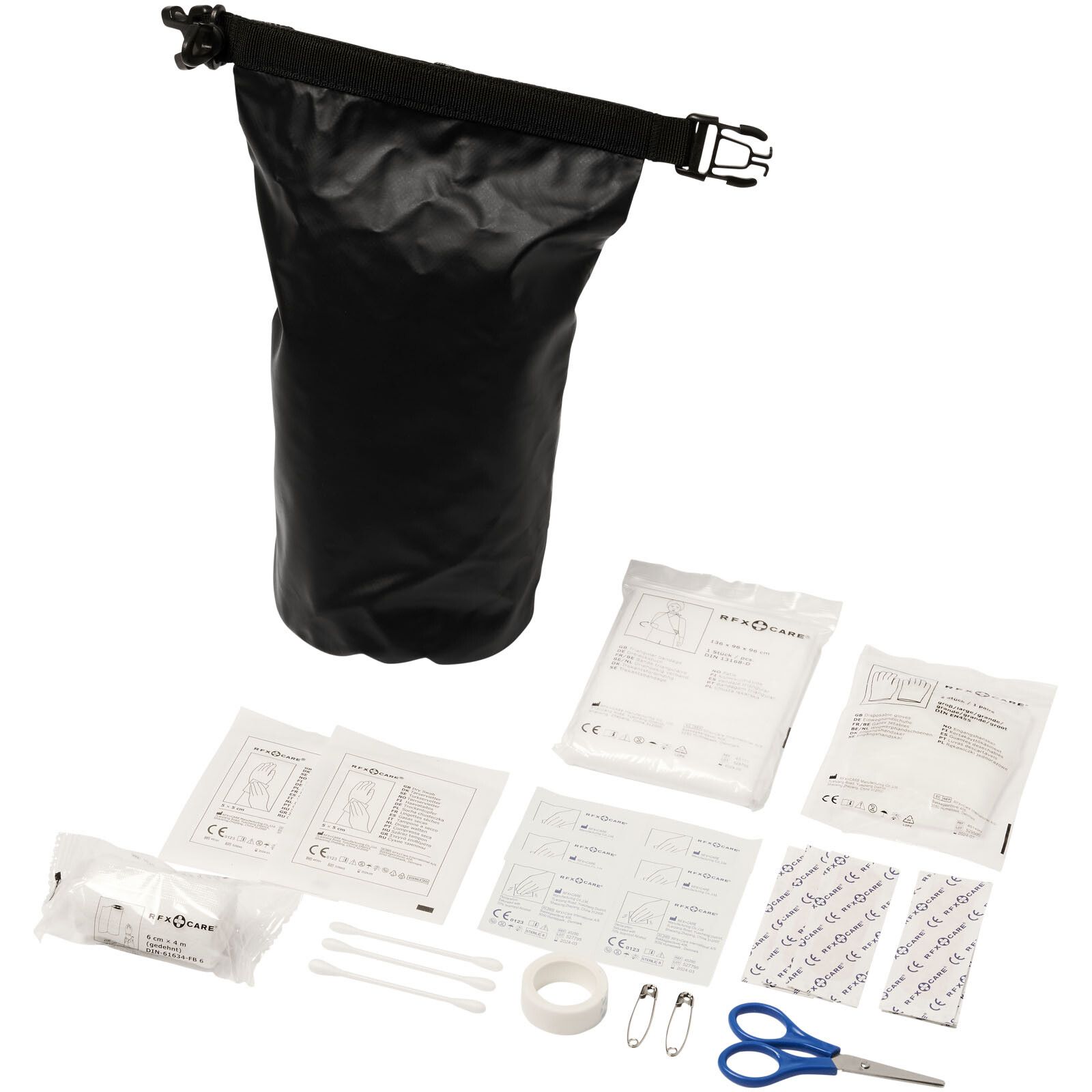 Alexander 30-teiliges Erste-Hilfe-Set mit wasserfester Tasche - schwarz-287