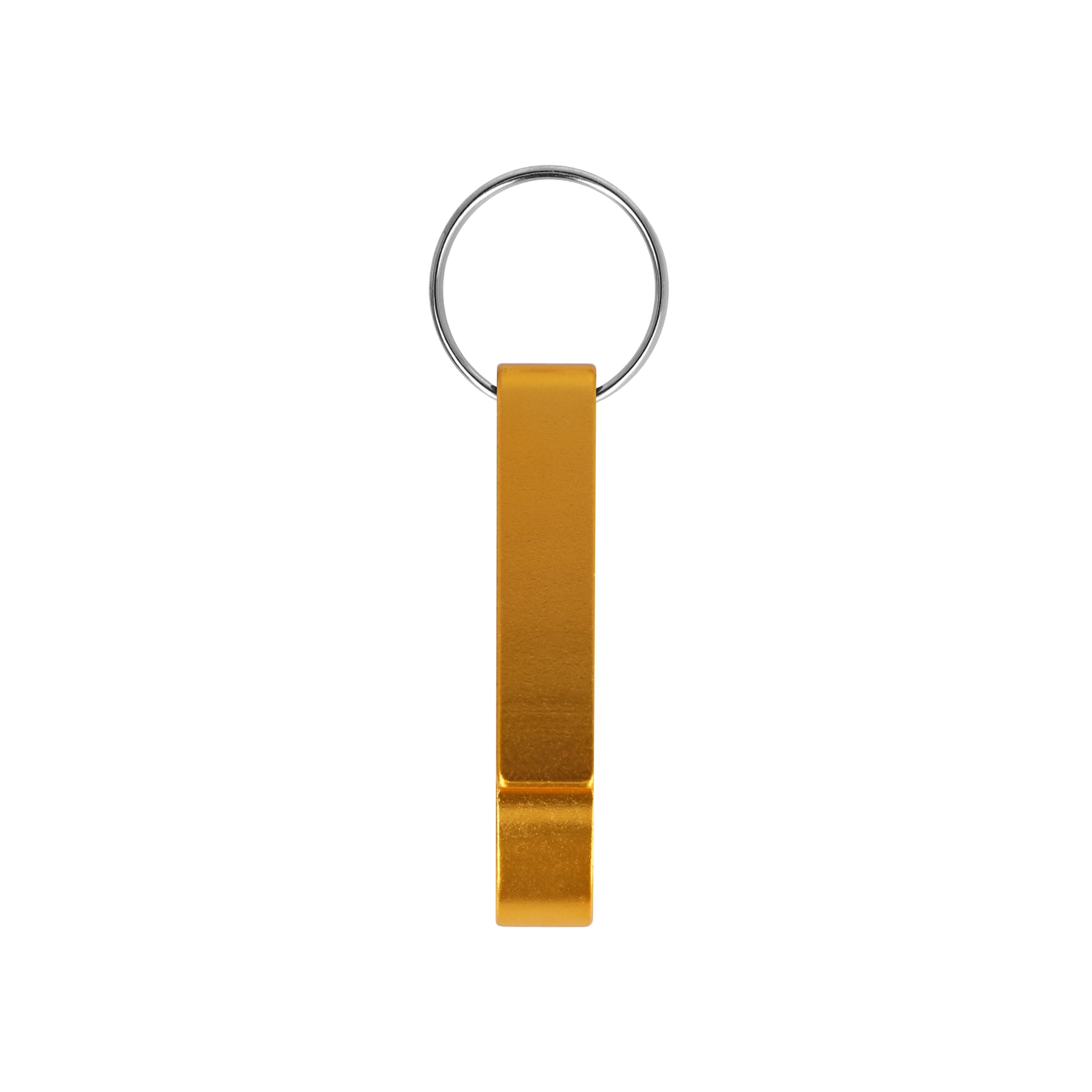 Schlüsselanhänger mit Flaschenöffner - gold-977