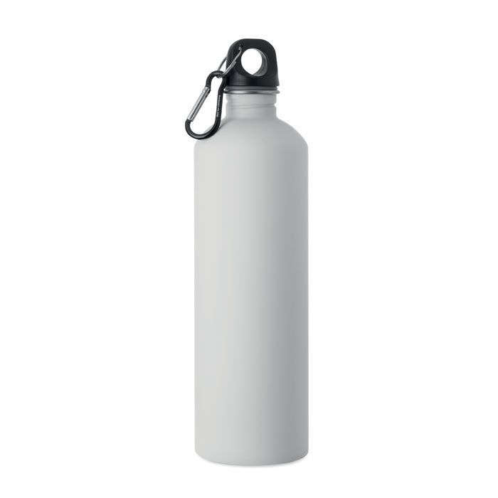 Einwandige Trinkflasche 750 ml REBIG MOSS SOFT - weiß-750