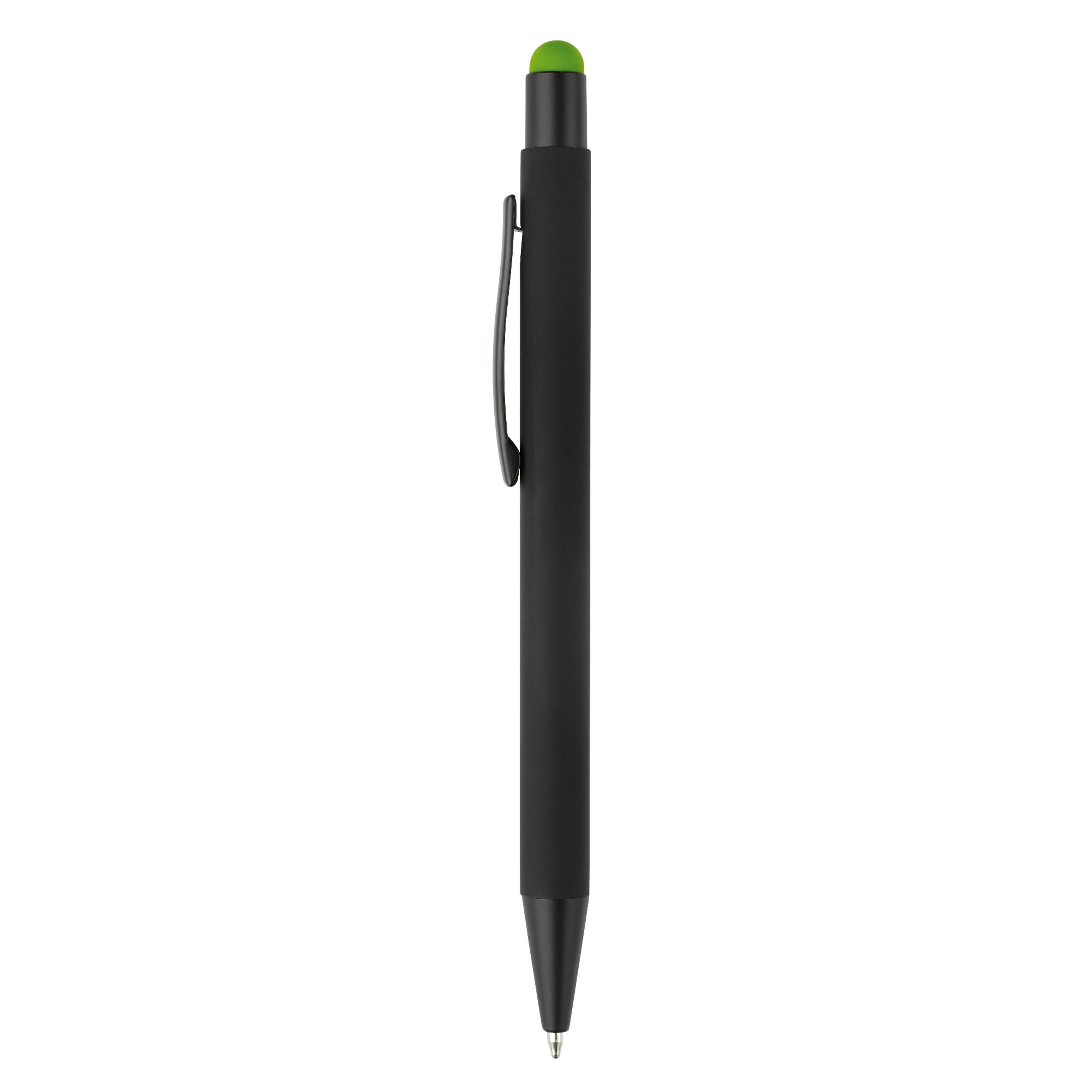 New York schwarz Gummiert Stylus - schwarz  -  hellgrün-275