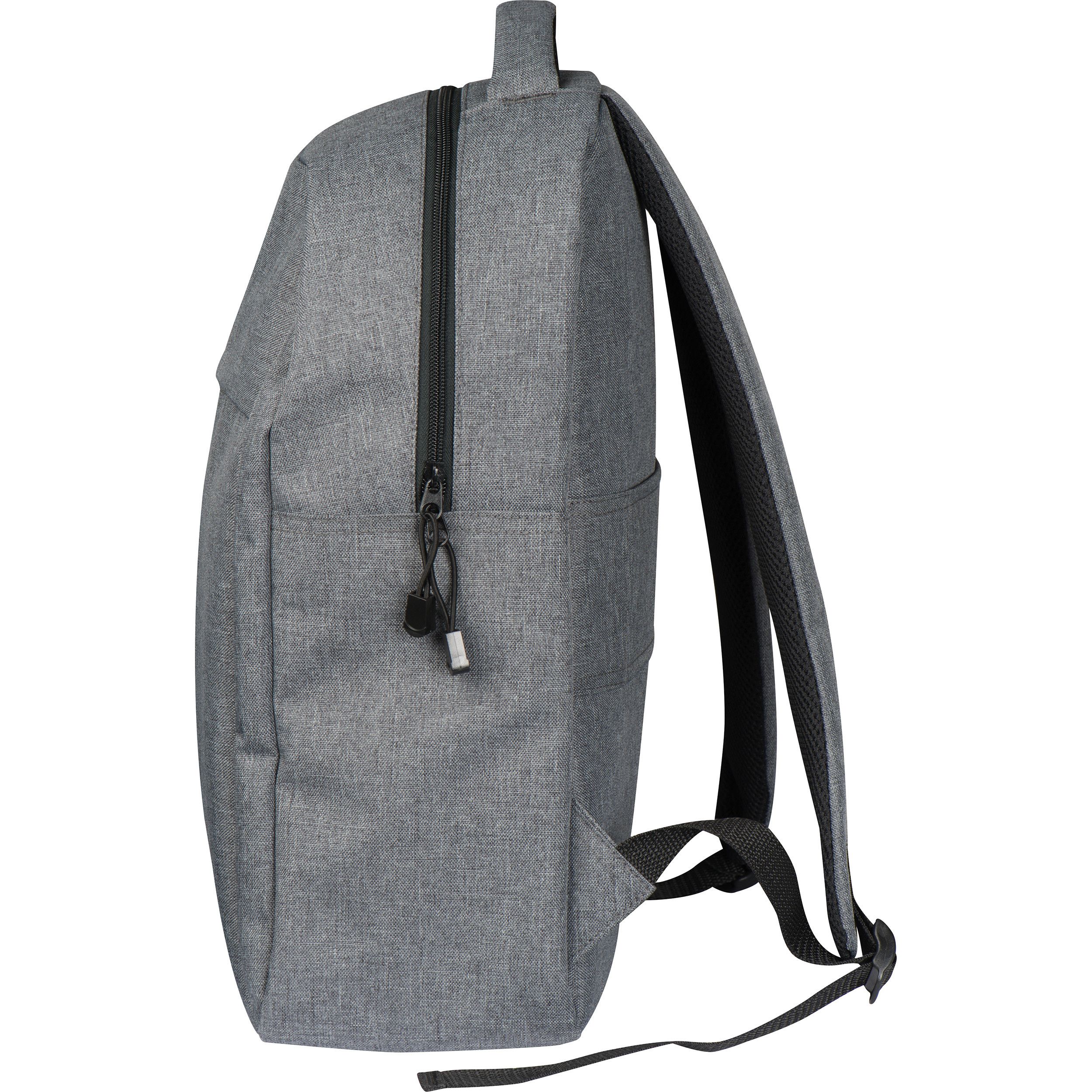 Rucksack aus Polyester - silbergrau-317