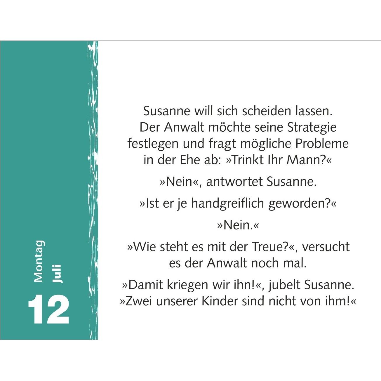 Witzirin Tagesabreißkalender-814