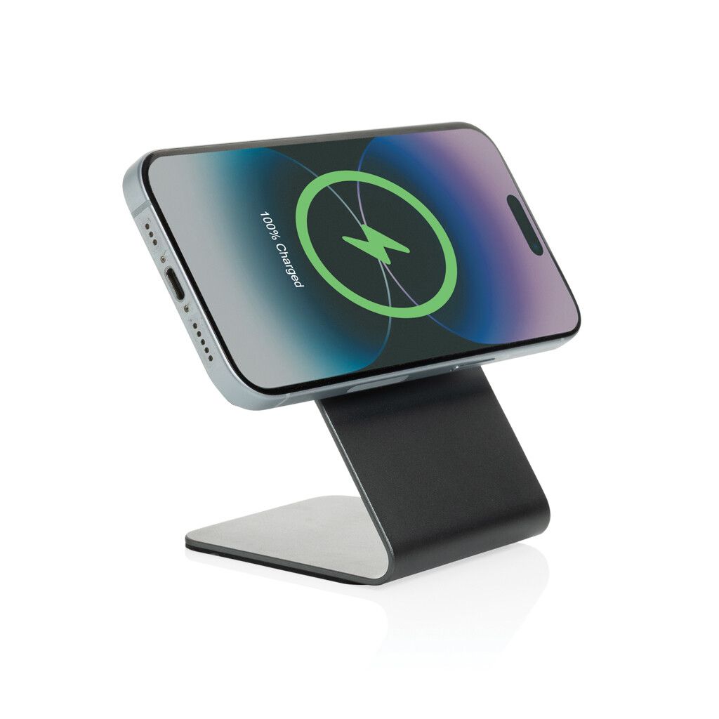 Terra Aluminium 15W magnetischer Wireless-Charger - grau-559