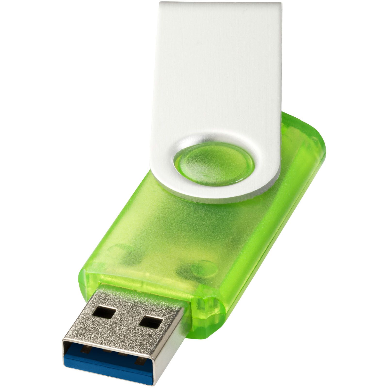 Twister USB-Stick 3.0 transparent - grün - 32 GB-812