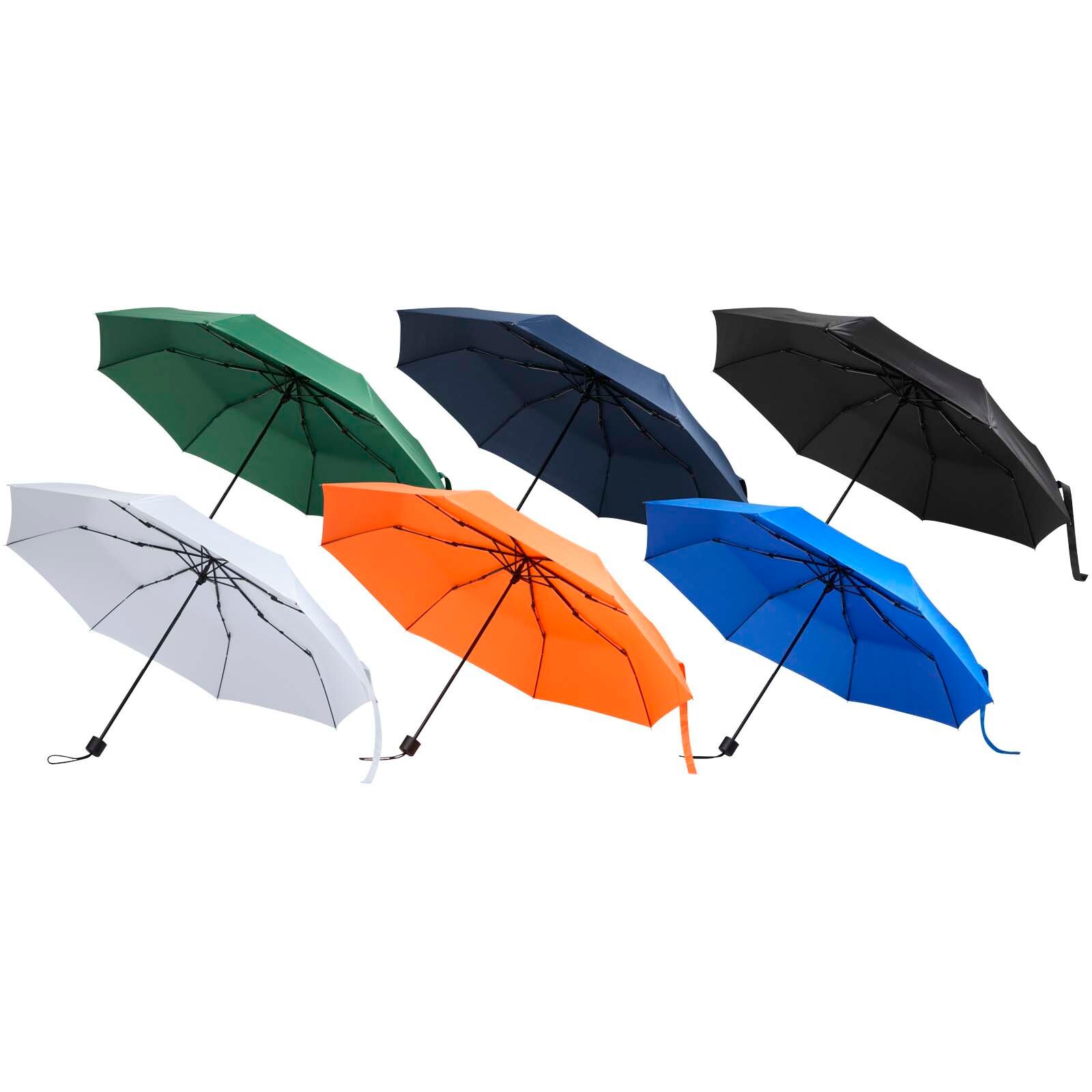 Aaron 23'' faltbarer manueller Regenschirm - schwarz-681