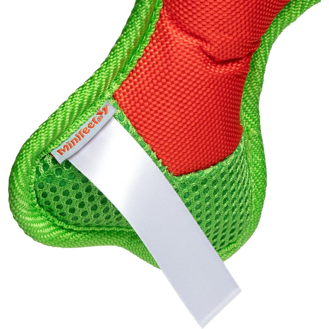 MiniFeet® Hundespielzeug Flying Triple - orange - grün-940