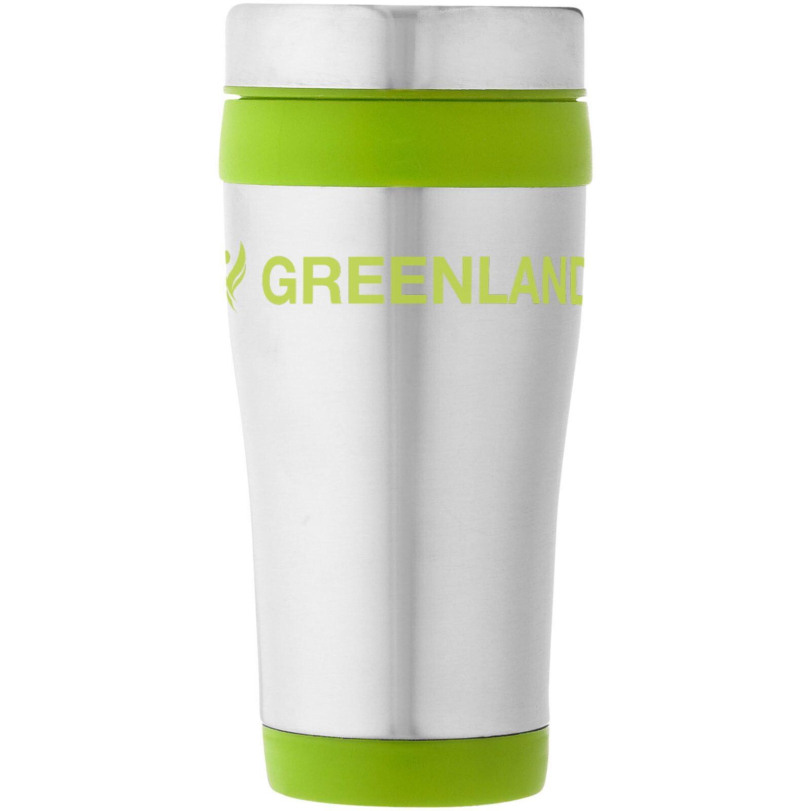 Elwood 410 ml Isolierbecher - silber -  lindgrün-391